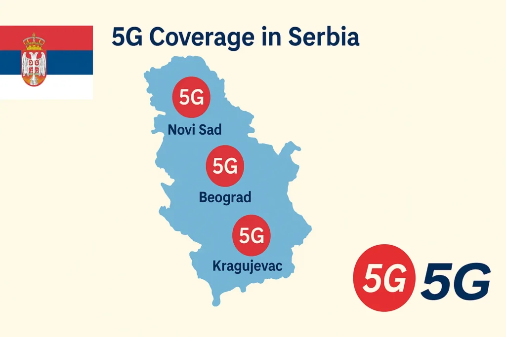 5G u Srbiji: Koje regije ulaze u novu eru digitalne povezanosti?