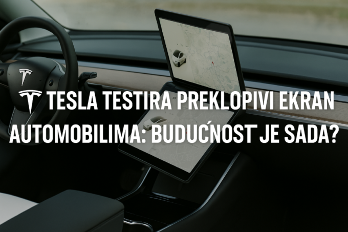 Tesla testira preklopivi ekran u automobilima: Budućnost vožnje ili samo futuristički trik?