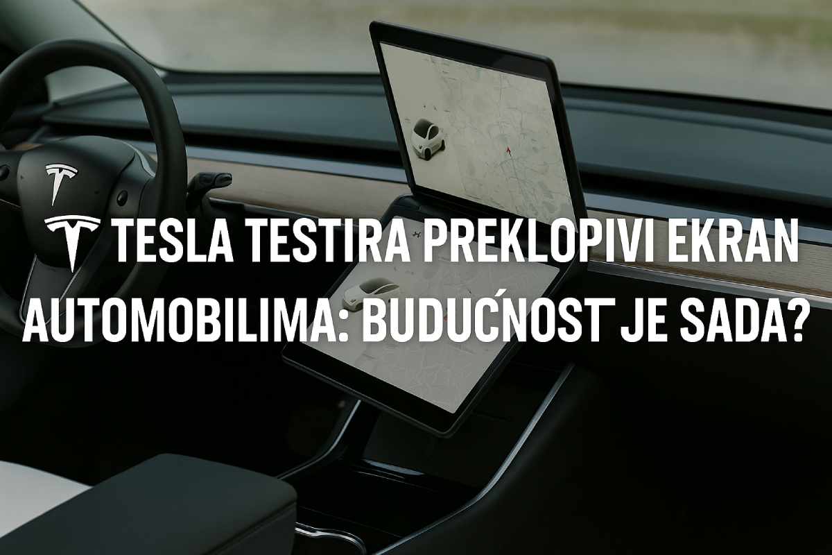 Tesla testira preklopivi ekran u automobilima: Budućnost vožnje ili samo futuristički trik?