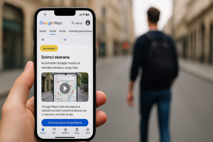 Nova funkcija Google Maps aplikacije za iPhone: Automatsko prepoznavanje lokacija sa snimaka ekrana